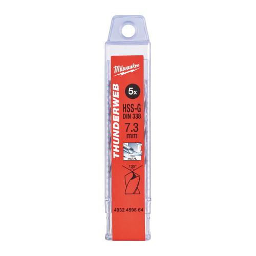 Cumpara Burghie pentru metal THUNDERWEB, rectificate, Ø7.3mm, 5buc, 4932459864 Burghie pentru metal THUNDERWEB, rectificate, Ø7.3mm, 5buc, 4932459864