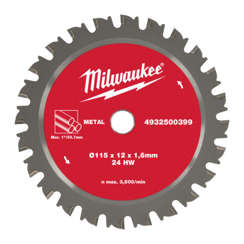 Cumpara Panza de circular pentru metal, Ø115mmXØ12mm, Z24, 4932500399 Panza de circular pentru metal, Ø115mmXØ12mm, Z24, 4932500399