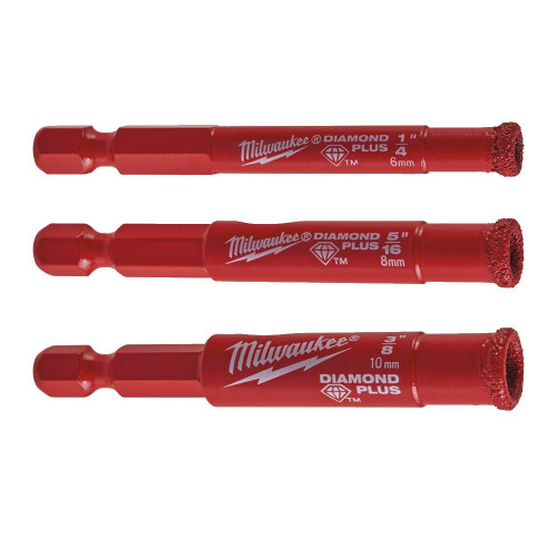Cumpara Set de trei burghie Diamond Plus™pentru placi ceramice, 4932471771 Set de trei burghie Diamond Plus™pentru placi ceramice, 4932471771