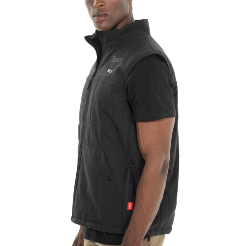 Cumpara Vesta puffer neagra incalzita, M12 HPVBL2-0, marimea XXL, 4932480080 Vesta puffer neagra incalzita, M12 HPVBL2-0, marimea XXL, 4932480080